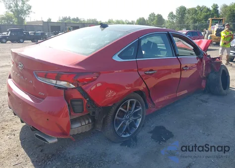 2019 Hyundai Sonata Limited 2.0T z USA, uszkodzony, nr VIN 5NPE34AB4KH808300